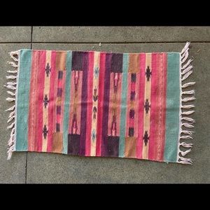 Vintage Pink Navajo Rug